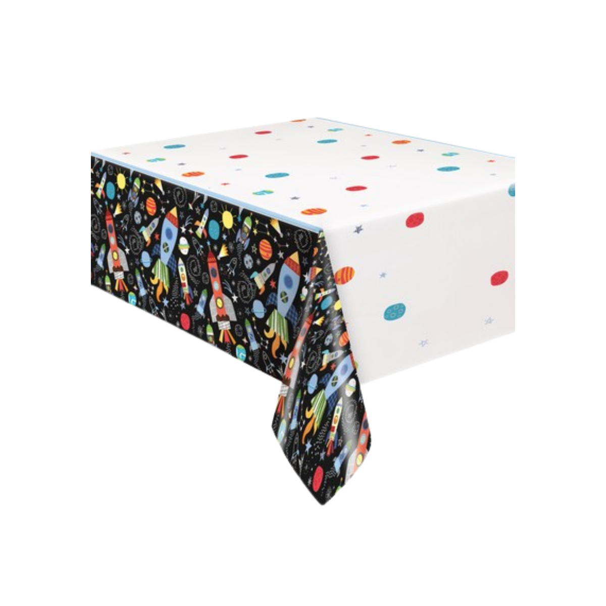 Tovaglia Plastica Outer Space cm137x213 pz1