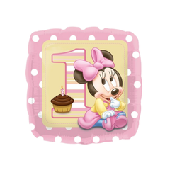 Foil Balloon Baby Minnie 18"/45cm pcs1