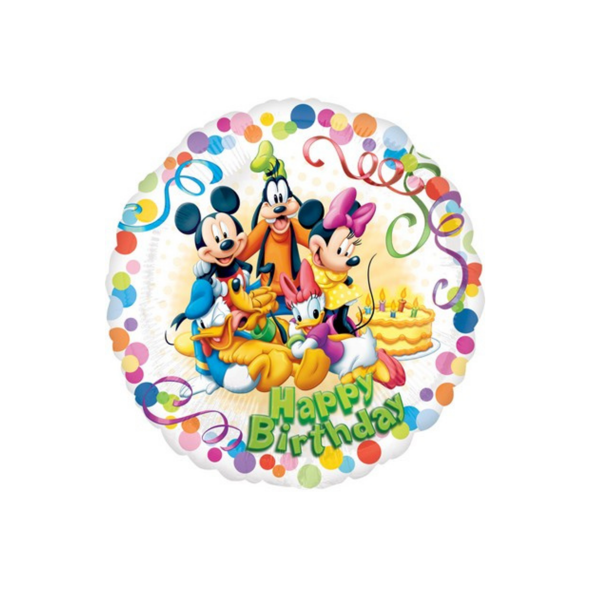 Pallone Foil Mickey and Friends Party 17"/ cm42 pz1