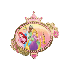 Once Upon a Time Princesses Supershape Fólia lufi cm86x81 db1
