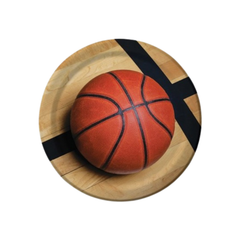 Piatto Carta Basket Fanatic cm23 pz8