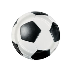 Piatto Carta Dessert Calcio Fanatic cm18 pz8