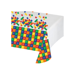 Tovaglia Plastica Block Party cm137x260 pz1