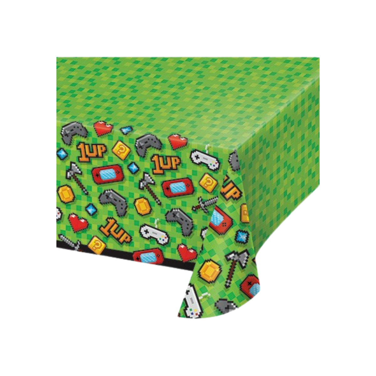 Tovaglia Plastica Videogame Gaming Party cm137x259 pz1