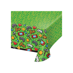 Tovaglia Plastica Videogame Gaming Party cm137x259 pz1