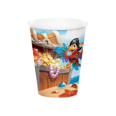 Bicchiere Carta Pirati ml266 8pz