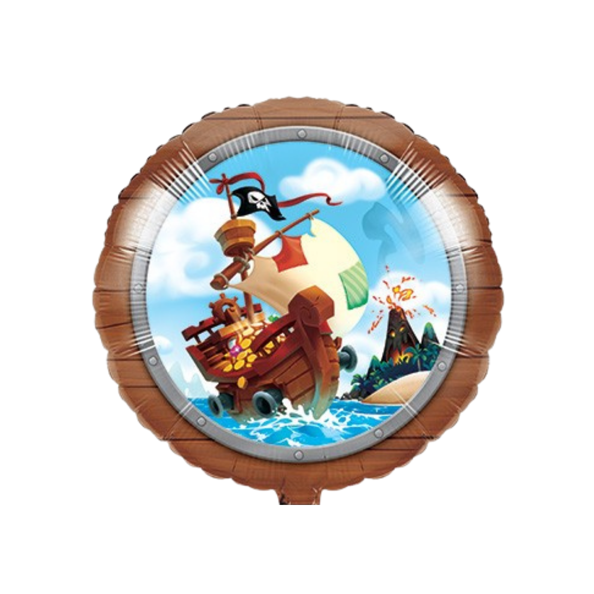 Palloncino Foil Pirati 18" - 45cm pz1