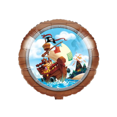 Palloncino Foil Pirati 18" - 45cm pz1