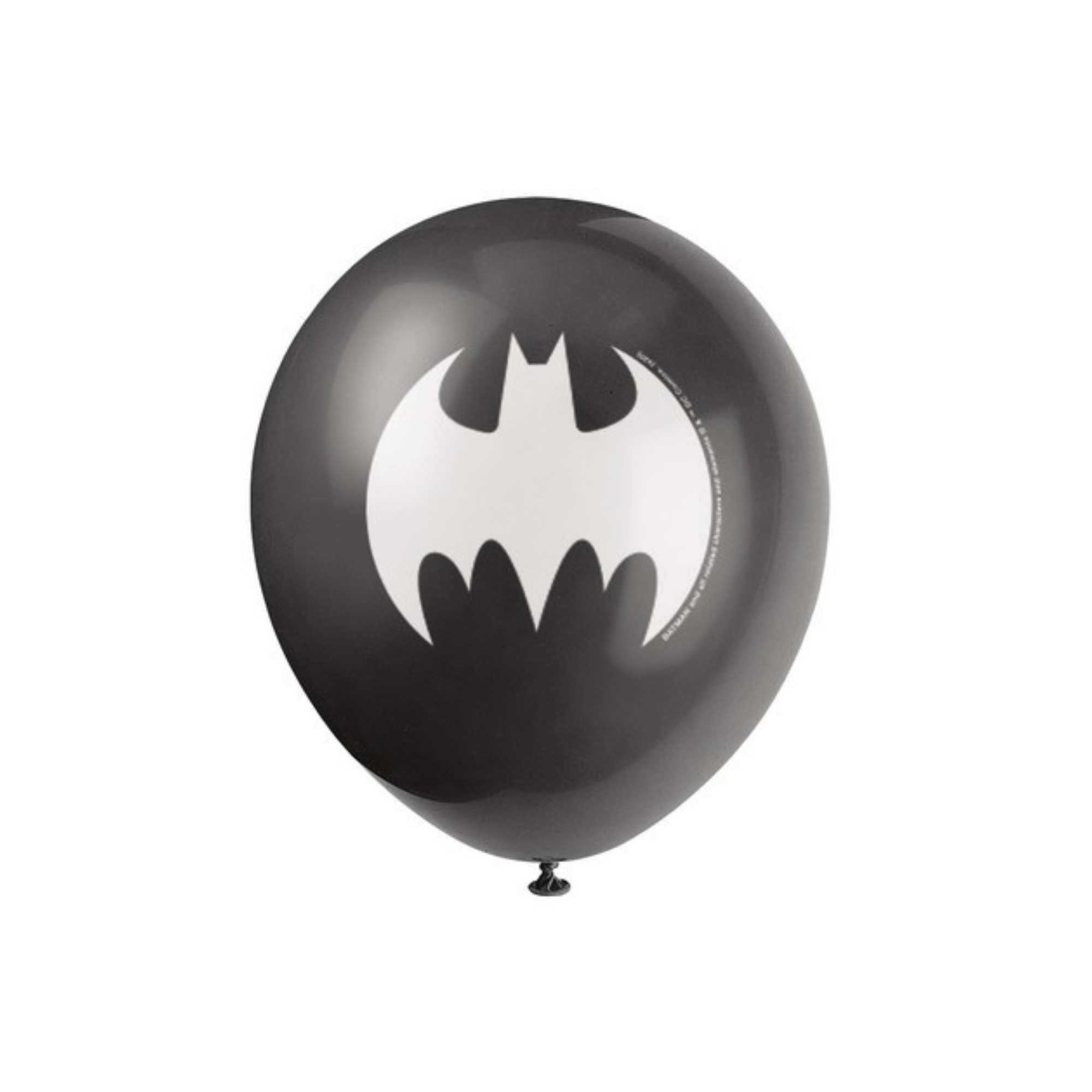 Palloncini Lattice Batman stampati su 2 lati  12” cm40  pz5