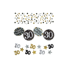 Confetti da tavola numero "30", 14 gr Multicolor pz1