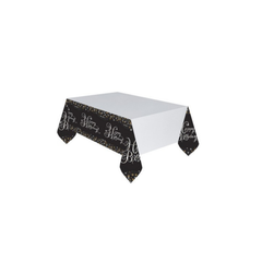 Plastic Tablecloth "Happy Birthday" Sparkling Celebrations cm 137x259 pcs1