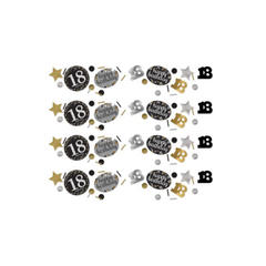 Confetti da tavola Sparkling Celebrations "18 anni" gr 34  pz1