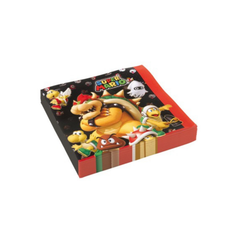 Tovagliolo Super Mario cm33x33 pz20