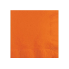 Tovagliolo Tinta unita Arancio cm33x33 20pz 2 veli