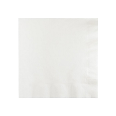 Tovagliolo Tinta unita Bianco 2 veli cm33x33 20pz