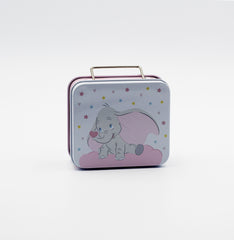 Disney Pink Dumbo Metal Suitcase cm8x7x3.8 pcs1