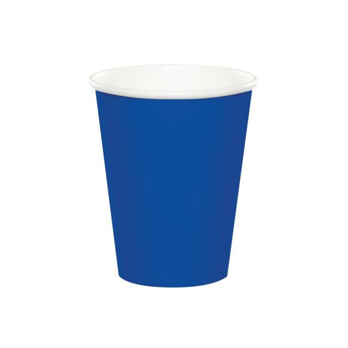 Plain Paper Cup Blue ml266 pcs8