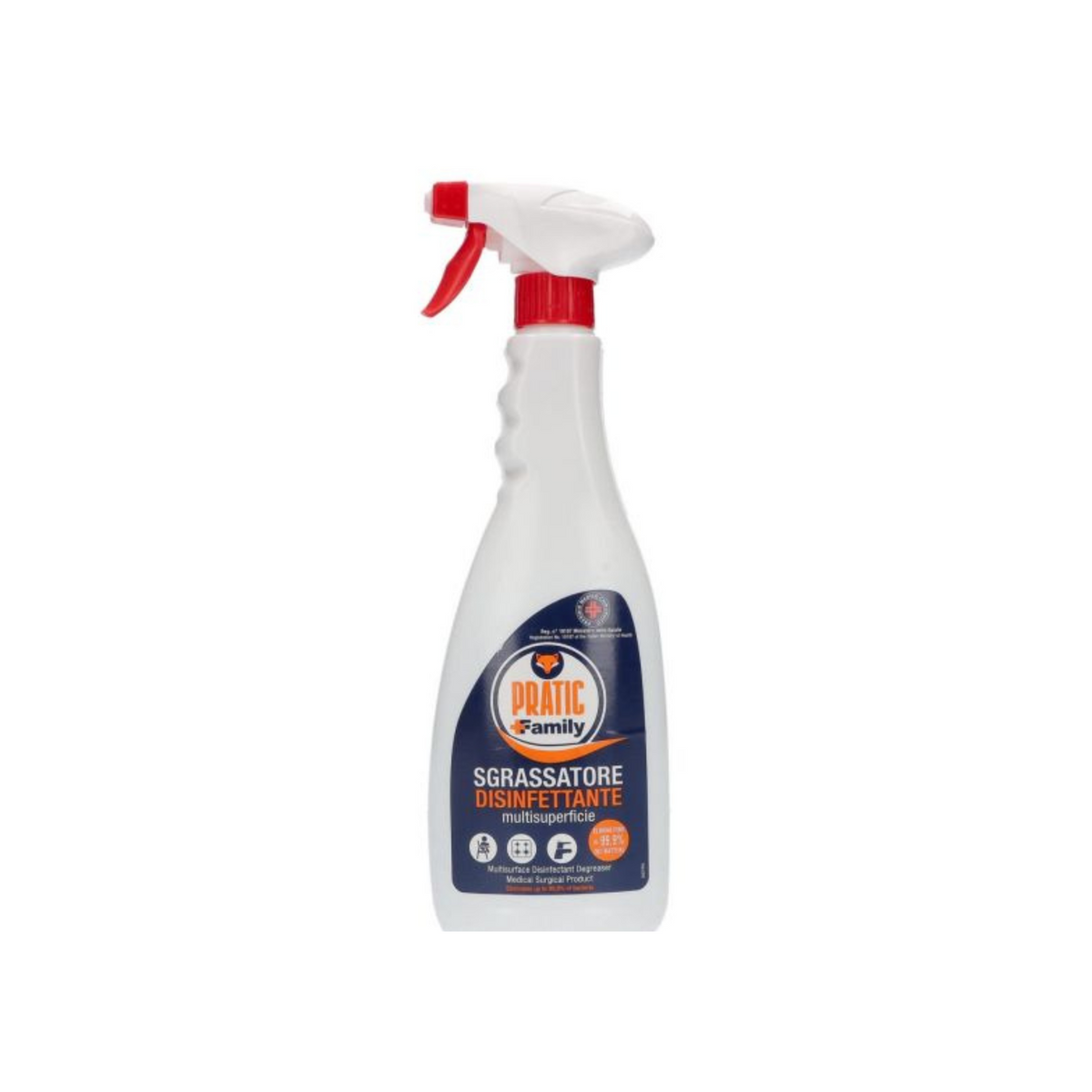 Sgrassatore Disinfettante Battericida Multisuperficie Ml 750 ml pz1 a cf