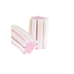 Marshmallow Estruso Treccia Bianco/Rosa gr 180 "Bulgari" cf1