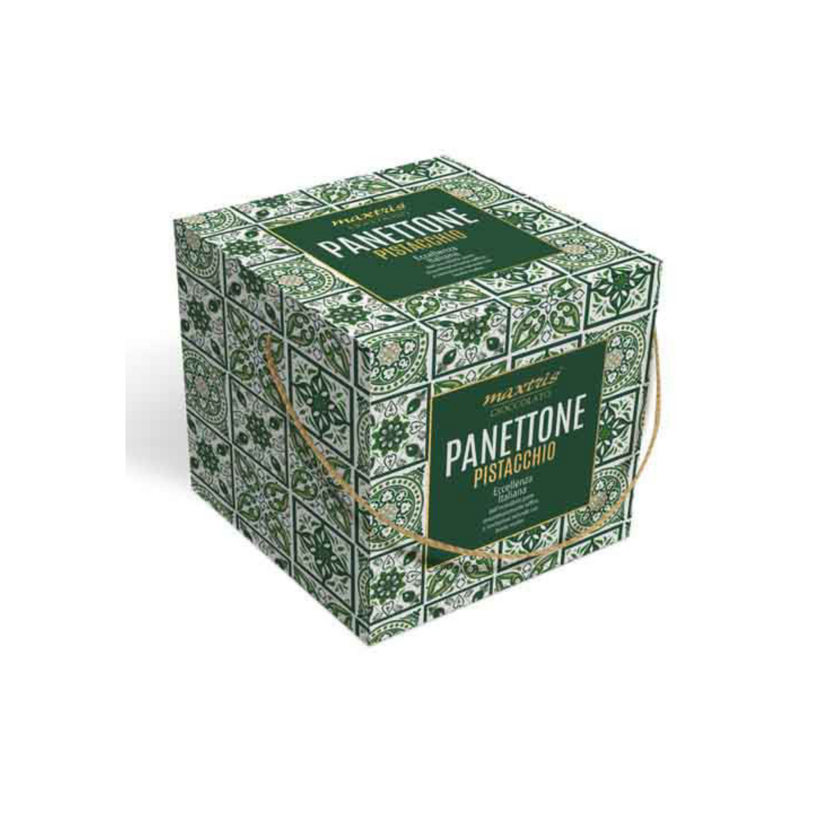 Panettone Pistacchio Maxtris  Kg.1  pz1 a cf.