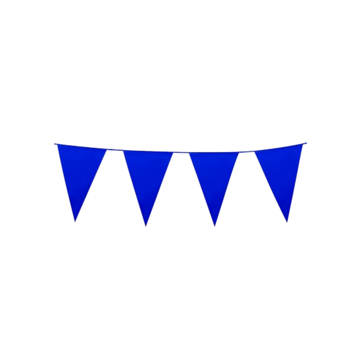 Bandierine Plastica Blue Navy 10 metri  pz1