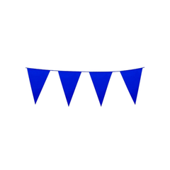 Bandierine Plastica Blue Navy 10 metri  pz1