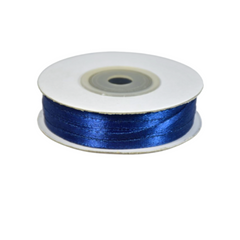 Nastro Doppio Raso Blu mm.3 Rotolo da mt.50 pz1 a cf.