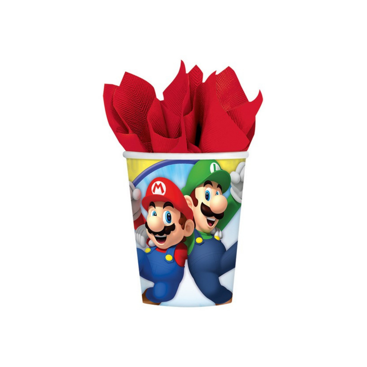 Bicchiere Carta Super Mario ml250 8pz