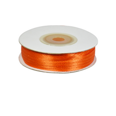 Nastro Doppio Raso Arancione mm.3 Rotolo da mt.50 pz1 a cf.