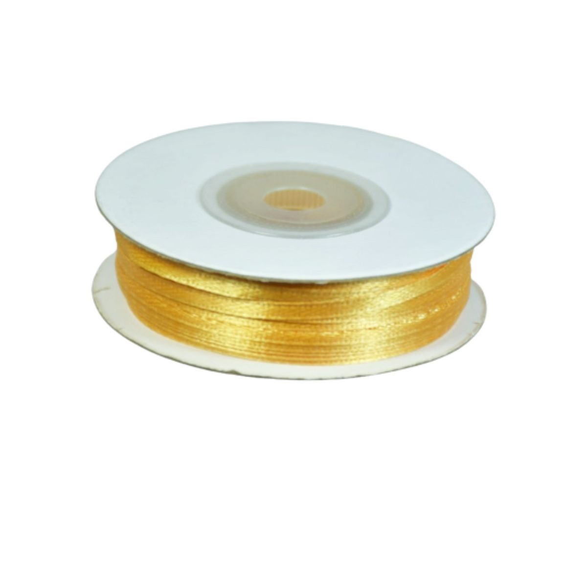 Nastro Doppio Raso Giallo mm.3 Rotolo da mt.50 pz1 a cf.
