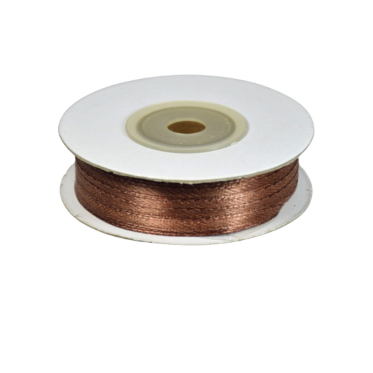 Nastro Doppio Raso Marrone mm.3 Rotolo da mt.50 pz1 a cf.