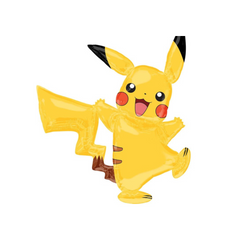 Pallone Foil AirWalker Pokémon "Pikachu" Anagram, 55"- Cm144 Pz1 a Cf.