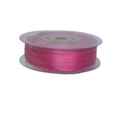 Nastro Doppio Raso Fucsia mm.3 Rotolo da mt.50 pz1 a cf.