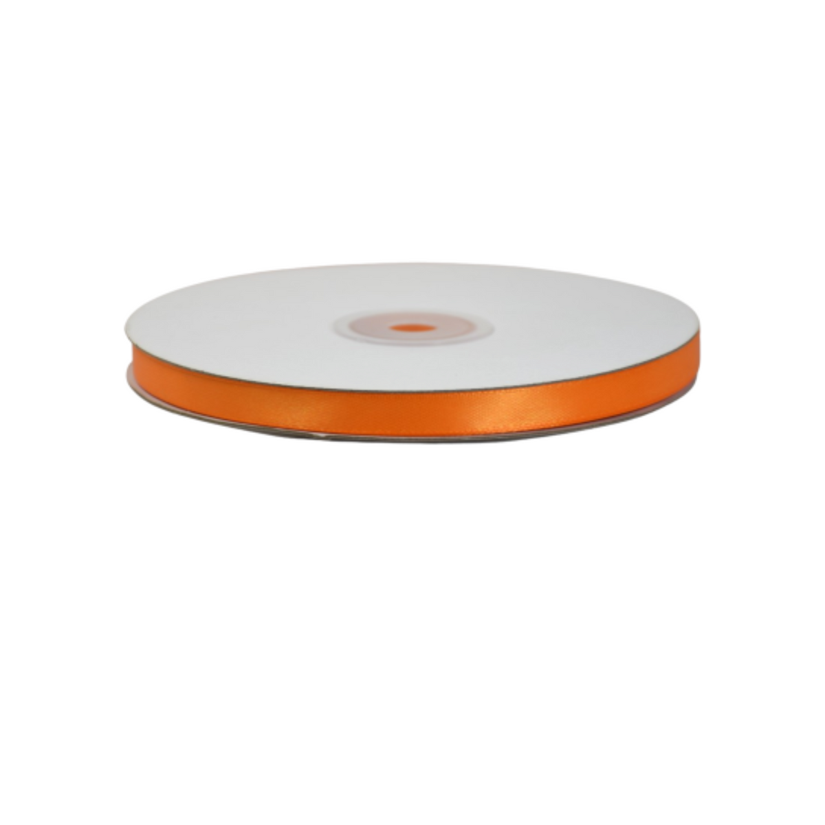 Nastro Doppio Raso Arancione mm.10 Rotolo da mt.50 pz1 a cf.