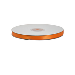Nastro Doppio Raso Arancione mm.10 Rotolo da mt.50 pz1 a cf.