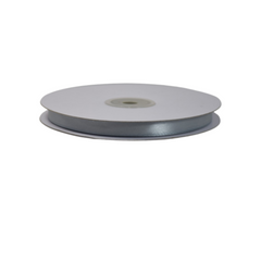 Nastro Doppio Raso Argento mm.10 Rotolo da mt.50 pz1 a cf.
