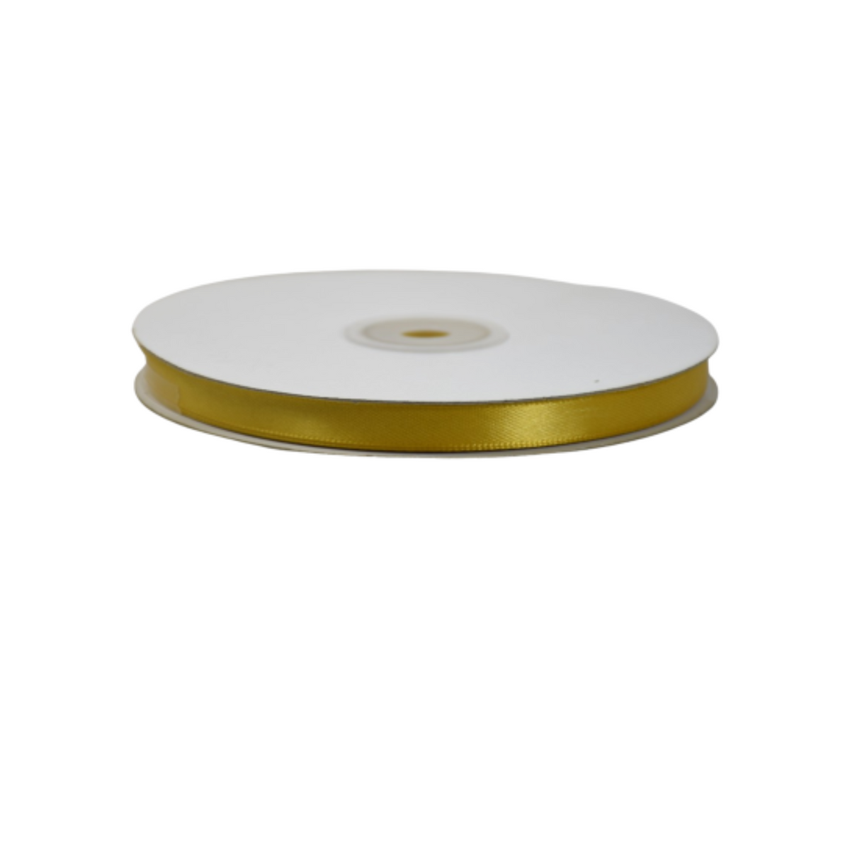 Nastro Doppio Raso Oro mm.10 Rotolo da mt.50 pz1 a cf.