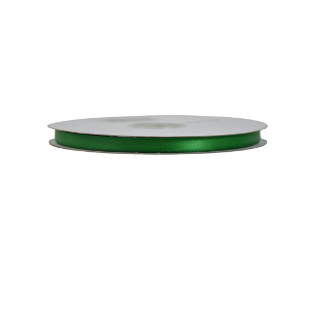 Nastro Doppio Raso Verde Smeraldo mm.10 Rotolo da mt.50 pz1 a cf.