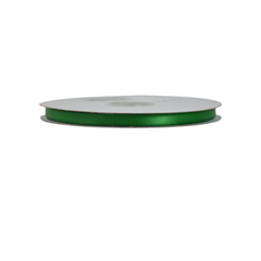 Nastro Doppio Raso Verde Smeraldo mm.10 Rotolo da mt.50 pz1 a cf.