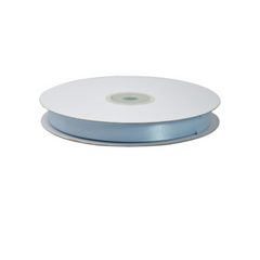 Nastro Doppio Raso Celeste  mm.15 Rotolo da mt.50 pz1 a cf.