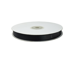 Nastro Doppio Raso Nero mm.15 Rotolo da mt.50 pz1 a cf.