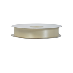 Nastro Doppio Raso Beige mm.25 Rotolo da mt.50 pz1 a cf.