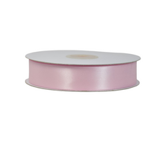 Nastro Doppio Raso Rosa mm.25 Rotolo da mt.50 pz1 a cf.