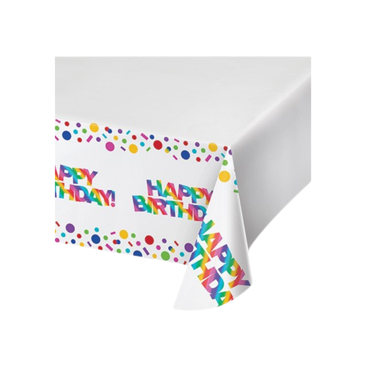 Tovaglia Plastica Arcobaleno  Rainbow cm137x259 pz1