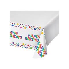 Tovaglia Plastica Arcobaleno  Rainbow cm137x259 pz1