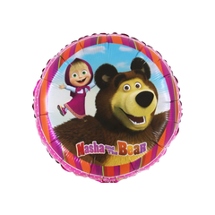 Masha and the Bear Foil Balloon 18" - 45cm pcs1