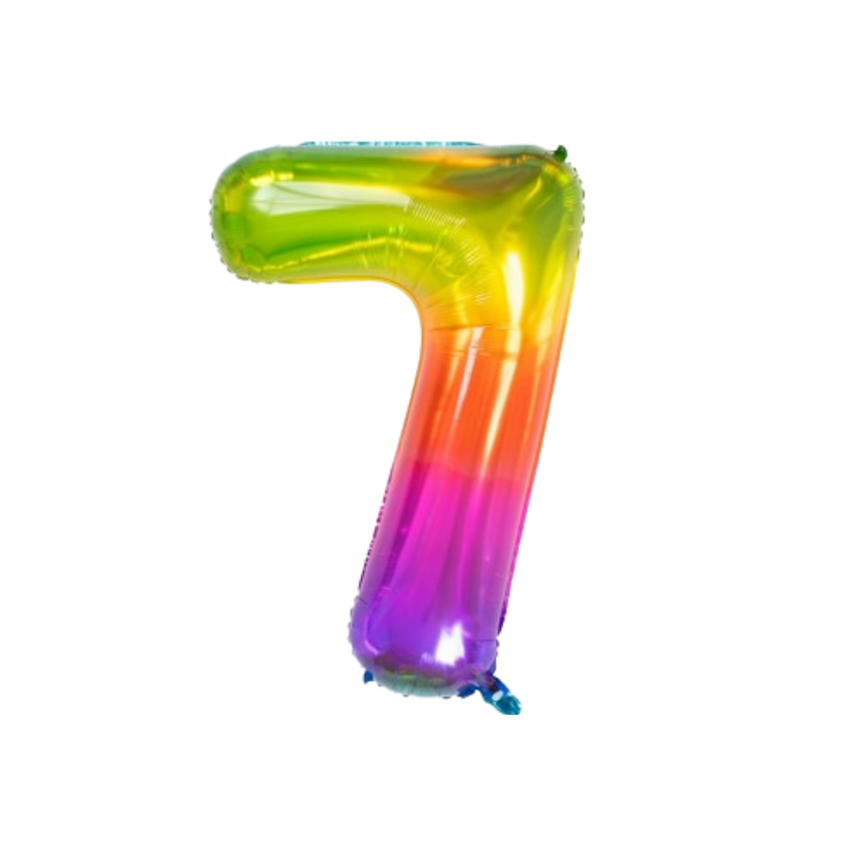 Pallone Foil Numero "7" Yummy Gummy 34" - 86cm pz1