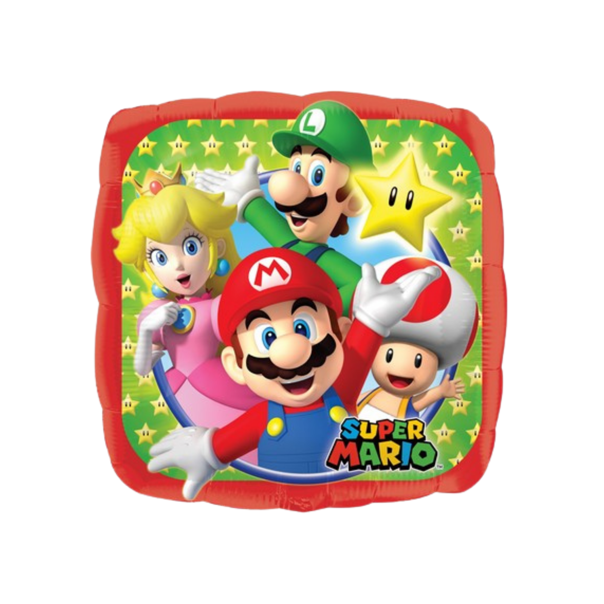 Pallone Foil Super Mario  17” cm42 pz 1