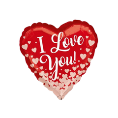 Palloncino Foil Cuore I love you 17"/cm42 pz1
