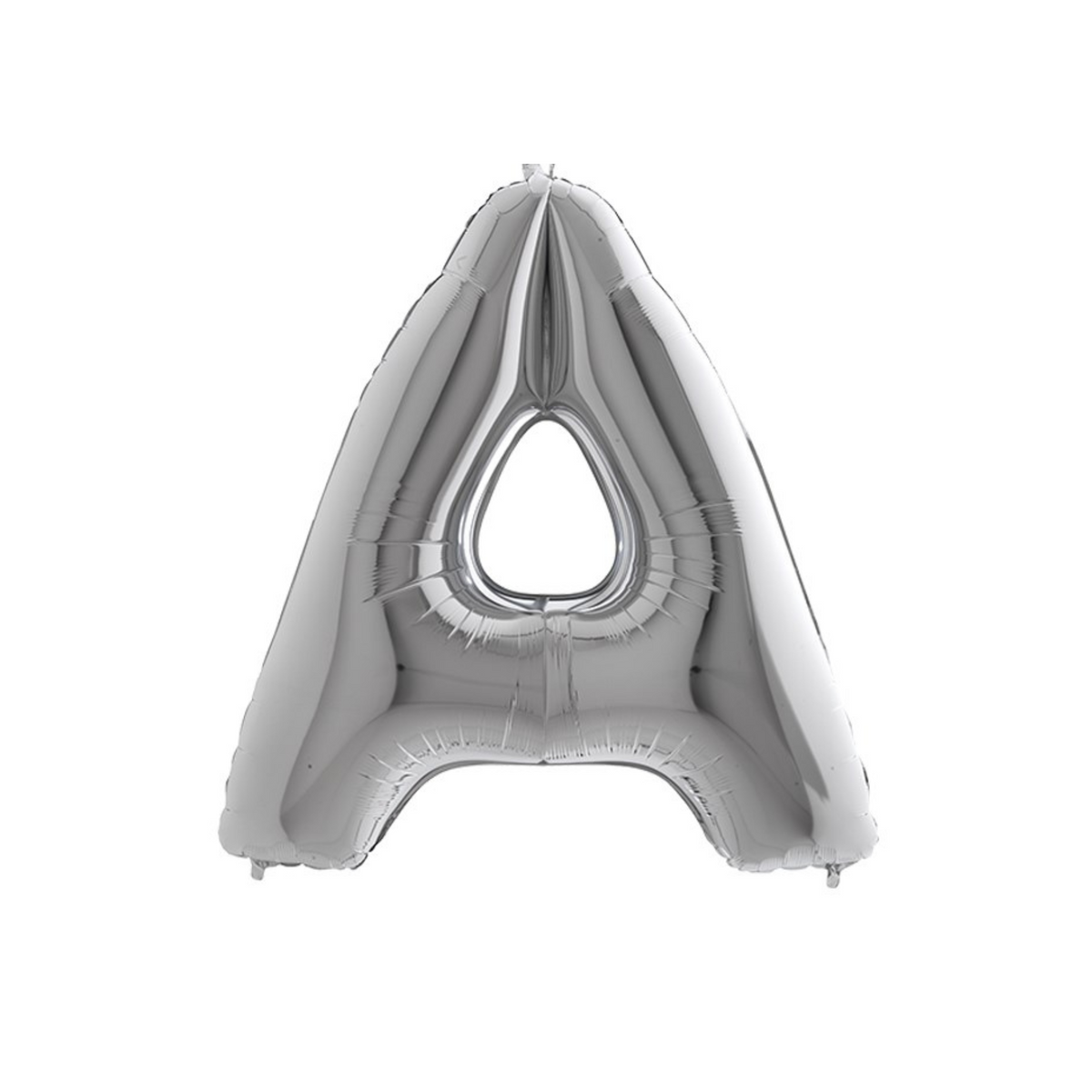 Pallone Foil Lettera "A" Argento 40" - 102cm pz1